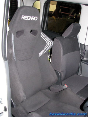 KAWAI WORKS D023R RIGHT SIDE SEAT RAIL FOR RECARO IS84 LX FOR DAIHATSU TANTO L350 03.11~ 07.11 KAWAI-WORKS-57730 - Black Hawk Japan