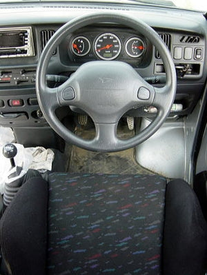 KAWAI WORKS D021L LEFT SIDE SEAT RAIL FOR RECARO TS-G TS-G RS-G RS-G FOR DAIHATSU ATREI . HIJET S200 SERIES 1999.1~2005.4 KAWAI-WORKS-56686 - Black Hawk Japan