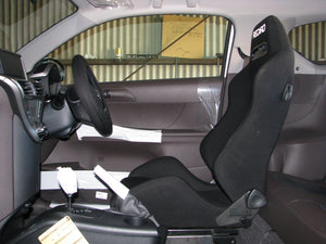 KAWAI WORKS T123L LEFT SIDE SEAT RAIL FOR RECARO SP-GP FOR TOYOTA IQ KGJ10 08.10~ KAWAI-WORKS-00578 - Black Hawk Japan