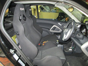 KAWAI WORKS IM075L LEFT SIDE SEAT RAIL FOR SPARCO STAR SPORTIMO PLUS MILAN FOR MCC SMART FORTWO 451 KAWAI-WORKS-63424