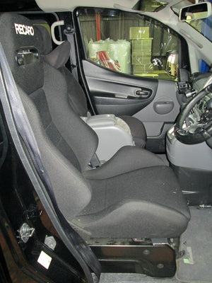 KAWAI WORKS N087L LEFT SIDE SEAT RAIL FOR RECARO A-8 FOR NISSAN NV200 VANETTE M20 09.05~ KAWAI-WORKS-15142