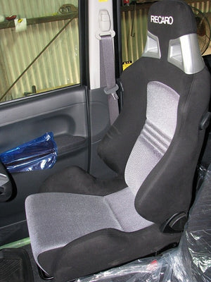 KAWAI WORKS D032R RIGHT SIDE SEAT RAIL FOR SPARCO REV 851 FOR DAIHATSU TANTO LA600S 13.10~ KAWAI-WORKS-57863 - Black Hawk Japan