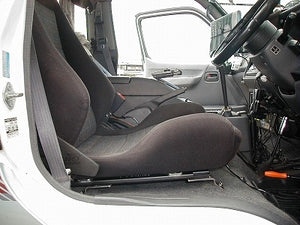 KAWAI WORKS T058R RIGHT SIDE SEAT RAIL FOR RECARO IS84 SR-3.4.5 FOR TOYOTA HIACE H100 SERIES KAWAI-WORKS-10477