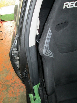 KAWAI WORKS N081L LEFT SIDE SEAT RAIL FOR KAWAI WORKS DATSUN FOR NISSAN JUKE F15 10.06~ KAWAI-WORKS-18951 - Black Hawk Japan