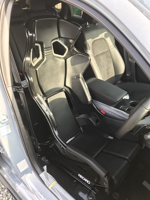 KAWAI WORKS H112L LEFT SIDE SEAT RAIL FOR COBRA FULL BUCKET BOTTOM STOP ALL TYPES FOR HONDA CIVIC FL1.5(TYPE-R) KAWAI-WORKS-31262