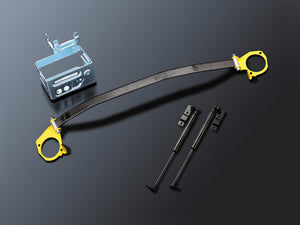 D-SPORT FRONT STRUT TOWER BAR PLUS GT VERSION REPLACEMENT DAMPER FOR DAIHATSU COPEN L880K 55138-B081-01H