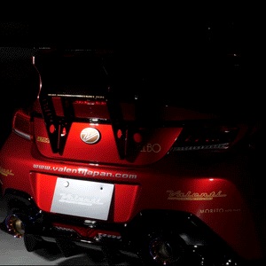 VALENTI JEWEL LED TAIL LAMP ULTRA RED LENS GLOSS BLACK LEFT SIDE FOR TOYOTA GR8 ZN8 SUBARU BRZ ZD8 TT86GRZU-RG-1-LH