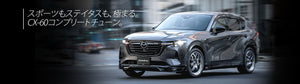 AUTOEXE REAR SIDE COWL RHODIUM WHITE PREMIUM METALLIC PAINTED FOR MAZDA CX-60 KH-07 KHA1V3060SZ