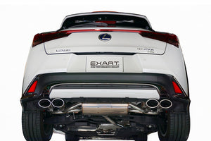 EXART ONE MUFFLER GRAPHITE TAIL EXHAUST EXHAUST FOR LEXUS UX250H AWD 6AA-MZAH15 M20A-FXS EA02-LX120-G