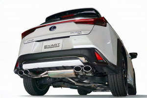 EXART ONE MUFFLER GRAPHITE TAIL EXHAUST EXHAUST FOR LEXUS UX250H AWD 6AA-MZAH15 M20A-FXS EA02-LX120-G