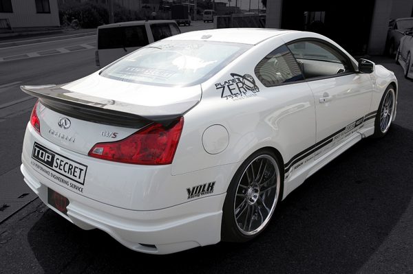 TOP SECRET G-FORCE SIDE STEP FRP FOR NISSAN SKYLINE V36 360GT TOP-SECRET-00521
