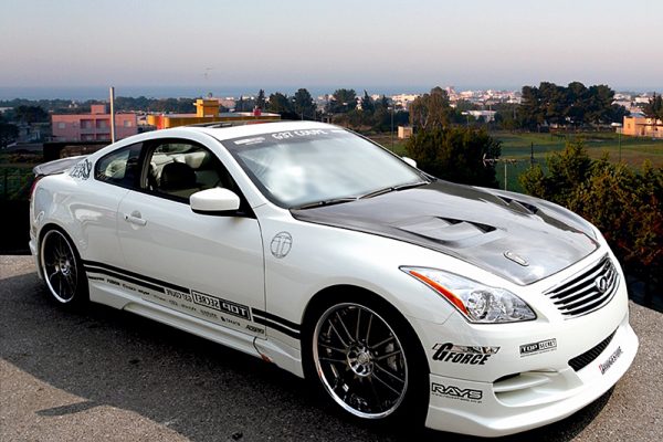 TOP SECRET G-FORCE FRONT HALF SPOILER HALF CARBON FOR NISSAN SKYLINE V36 360GT TOP-SECRET-00520