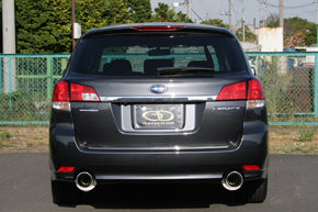 GANADOR CONVERT ROUGE BLUE EXHAUST FOR SUBARU LEGACY TOURING WAGON BR9 EJ25 2,500CC TURBO VRE-031BL