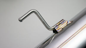 GANADOR VERTEX SPORTS POLISHED EXHAUST FOR SUBARU LEGACY TOURING WAGON FA20T 1,998CC TURBO VRE-036PO