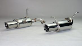 GANADOR VERTEX SPORTS POLISHED EXHAUST FOR SUBARU LEGACY TOURING WAGON FA20T 1,998CC TURBO VRE-036PO