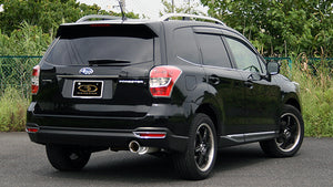 GANADOR CONVERT ROUGE POLISHED EXHAUST FOR SUBARU FORESTER SJ5 MT FB20 1,995CC NA VRE-039PO
