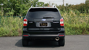 GANADOR CONVERT ROUGE POLISHED EXHAUST FOR SUBARU FORESTER SJ5 MT FB20 1,995CC NA VRE-039PO