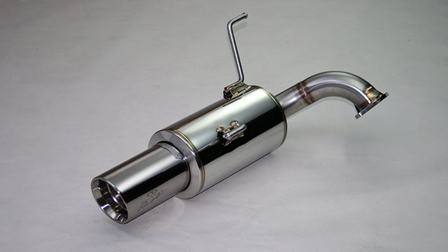 GANADOR VERTEX SPORTS POLISHED EXHAUST FOR SUBARU LEGACY TOURING WAGON FB25 2,498CC VRE-044PO