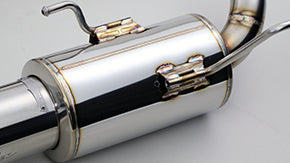 GANADOR VERTEX SPORTS BLUE EXHAUST FOR SUBARU FORESTER SK5 CB18 1,795CC VRE-051BL