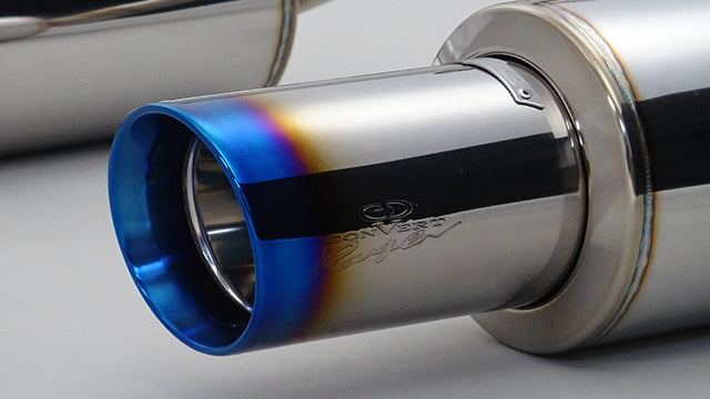 GANADOR VERTEX SPORTS BLUE EXHAUST FOR SUBARU FORESTER SK5 CB18 1,795CC VRE-051BL