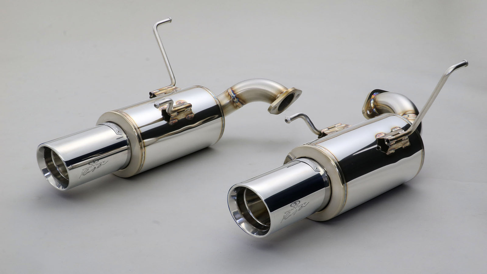 GANADOR VERTEX SPORTS POLISHED EXHAUST FOR SUBARU FORESTER SL5 CB18 1,795CC | TURBO VRS-054PO
