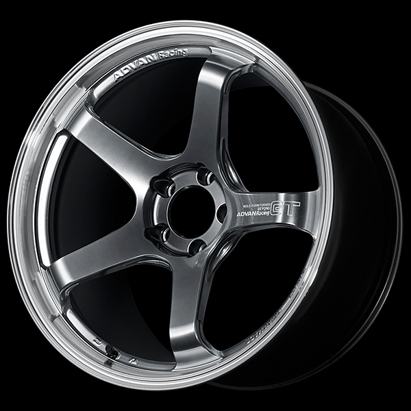 YOKOHAMA ADVAN RACING GT BEYOND FOR EUROPEAN CARS 19X9.5J 5(M14)X120 22 MPB MACHINING - HYPER PLATINUM BLACK YOKOHAMA-ADVAN-03031