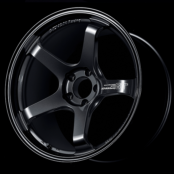 YOKOHAMA ADVAN RACING GT BEYOND FOR JAPANESE CARS 19X8.5J 5(M14)X114.3 37 TBK RACING TITANIUM BLACK YOKOHAMA-ADVAN-02805