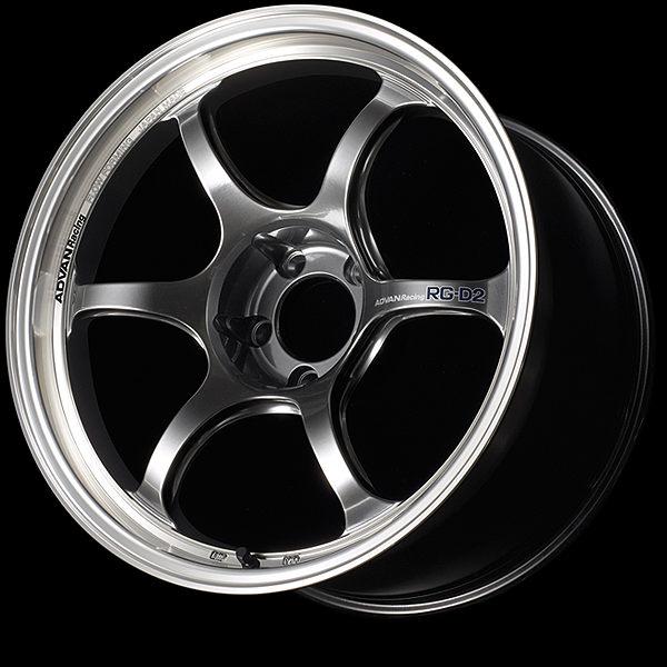YOKOHAMA ADVAN RACING RG-D2 FOR EUROPEAN CARS 18X9.5J 5(M14)X120 35 MHB MACHINING - RACING HYPER BLACK YOKOHAMA-ADVAN-02044