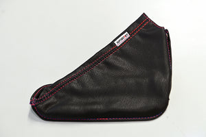 TOP SECRET HANDBRAKE BOOTS GOLD STITCHING FOR NISSAN SKYLINE GT-R BNR34 TOP-SECRET-00360