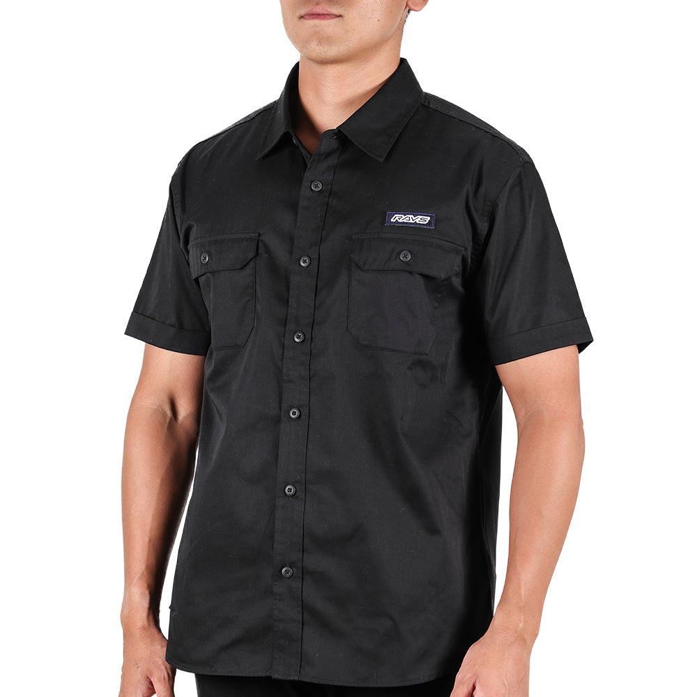 RAYS No.10 RAYS T/C WORK SHIRT 23A SIZE XL BLACK 7409030020003