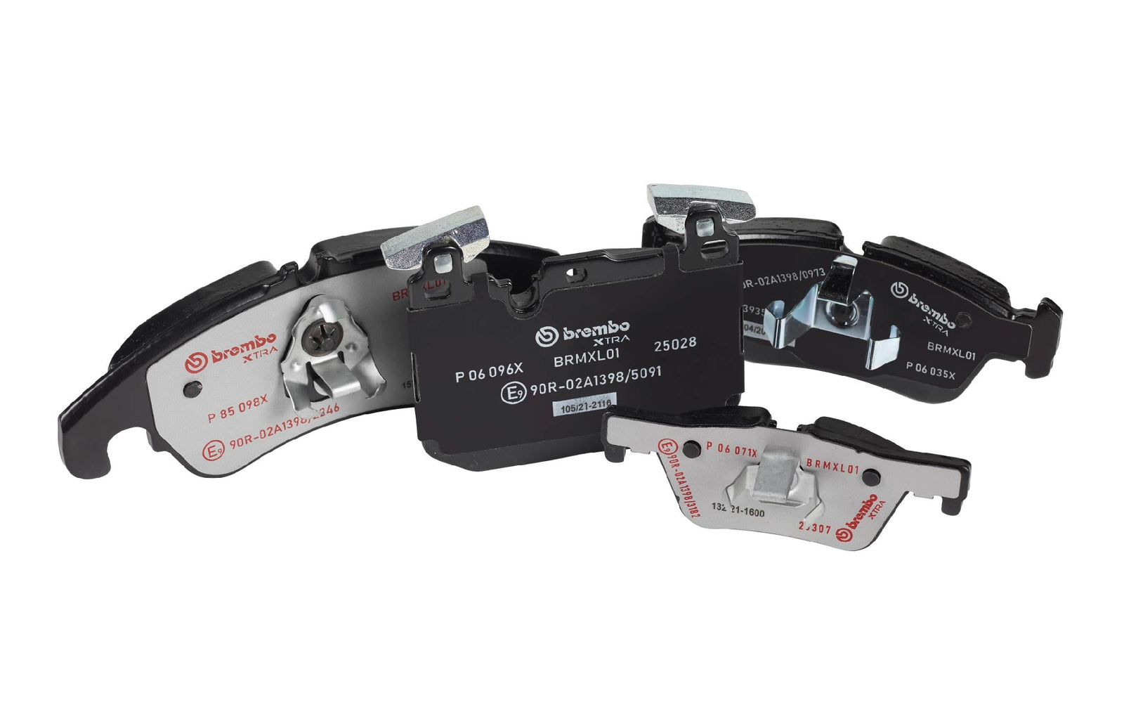 BREMBO BRAKE PADS EXTRA LEFT AND RIGHT SET FRONT FOR SUBARU LEVORG VMG 14.06~ P78-017X