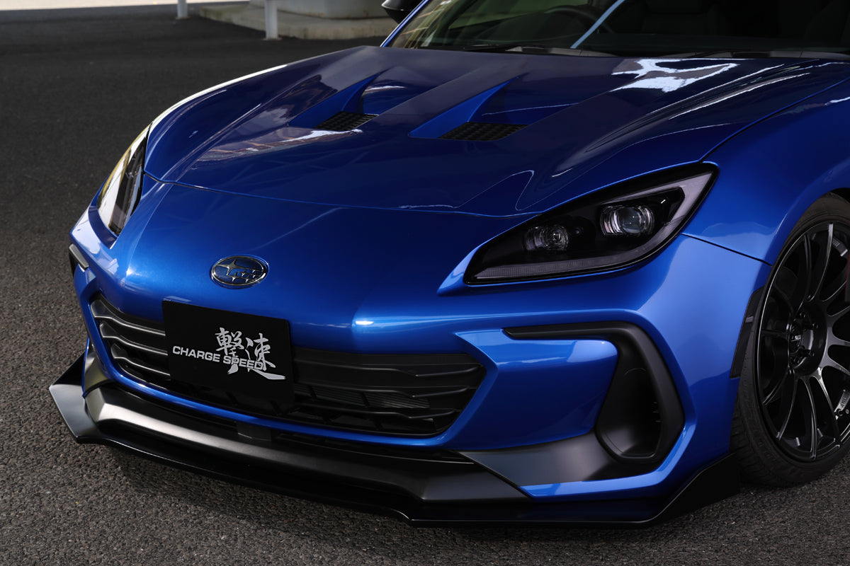 CHARGE SPEED 3 PCS SET BOTTOM LINE TYPE-2 FRONT + SIDE + REAR SPOILERS CARBON FOR SUBARU BRZ ZD8 CSBL-005S84C