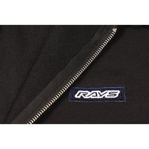 RAYS No.12 RAYS FULL ZIP HOODIE 23A SIZE XXL BLACK 7409030020027
