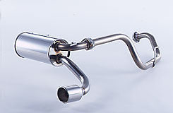 FUJITSUBO Legalis K  Exhaust For HM1 Vamos 2WD 450-50614 - Black Hawk Japan