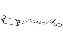 FUJITSUBO AUTHORIZE S Exhaust For KDH201V Hiace 3.0 DT 2WD Ronguban standard roof-floor minor after 360-28027