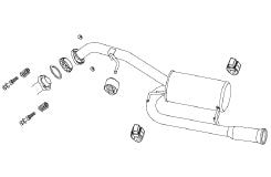 FUJITSUBO AUTHORIZE S Exhaust For CWFFW Premacy Sky Active 2.0 2WD 350-47521