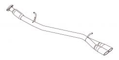 FUJITSUBO AUTHORIZE S Exhaust For ZRR85W Noah Si 4WD 360-27442