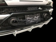POWER CRAFT HYBRID EXHAUST MUFFLER SYSTEM BLACK TAIL FOR LAMBORGHINI HURACAN STO EVO P-LA1070103-BKT