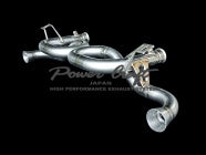POWER CRAFT EXHAUST MUFFLER RACING SPEC BLACK TAIL FOR LAMBORGHINI GALLARDO P-LA320108-BKT