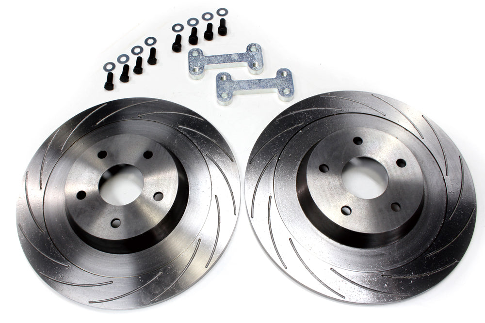 M&M HONDA 1 PIECE BIG BRAKE ROTOR KIT REAR 330 FOR CIVIC FN2 00604-FN2-R003