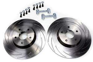 M&M HONDA 1 PIECE BIG BRAKE ROTOR KIT REAR 330 FOR CIVIC FD2 00604-FD2-R003