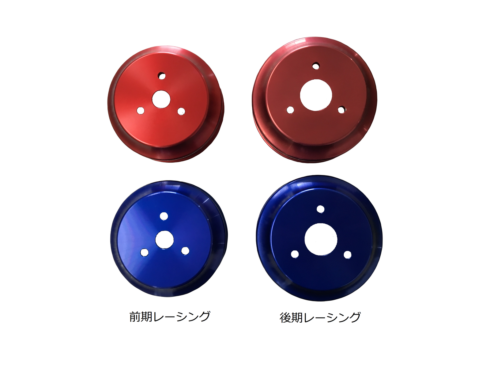 REVOLUTION SEQUENTIAL ALUMINUM PULLEY RACING SPEC BLUE FOR MAZDA RX-8 SE3P KOUKI REVOLUTION-00003