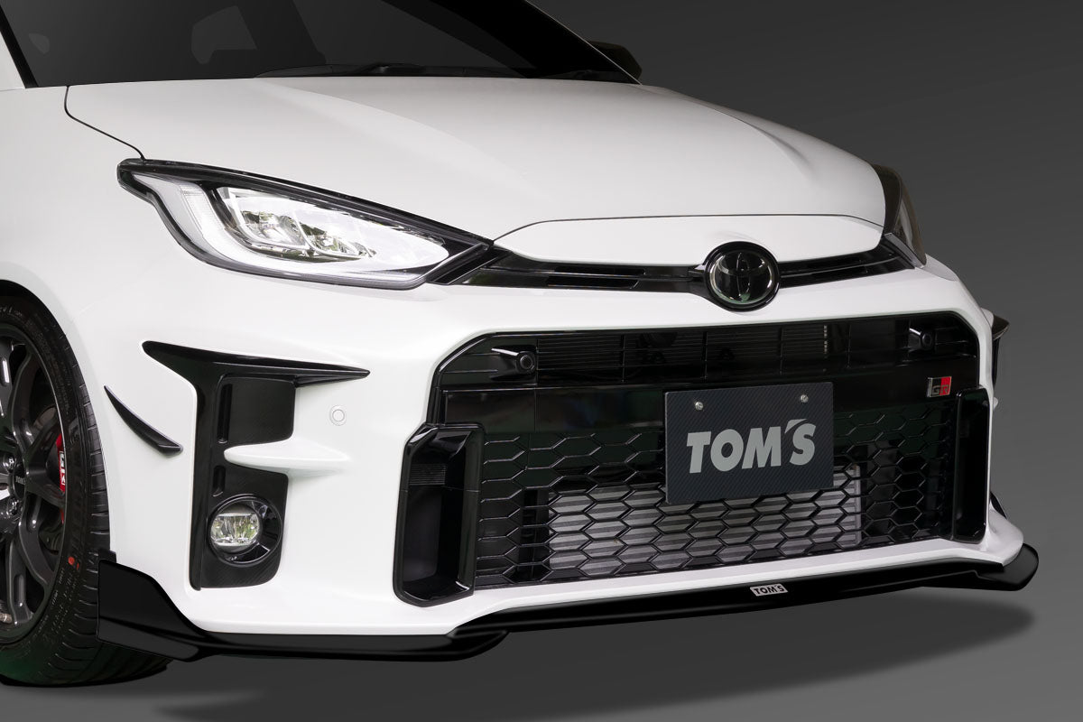 TOMS CANARD FLAT BLACK FOR TOYOTA GR YARIS GXPA16 GXPA12 52111-TPA16-F