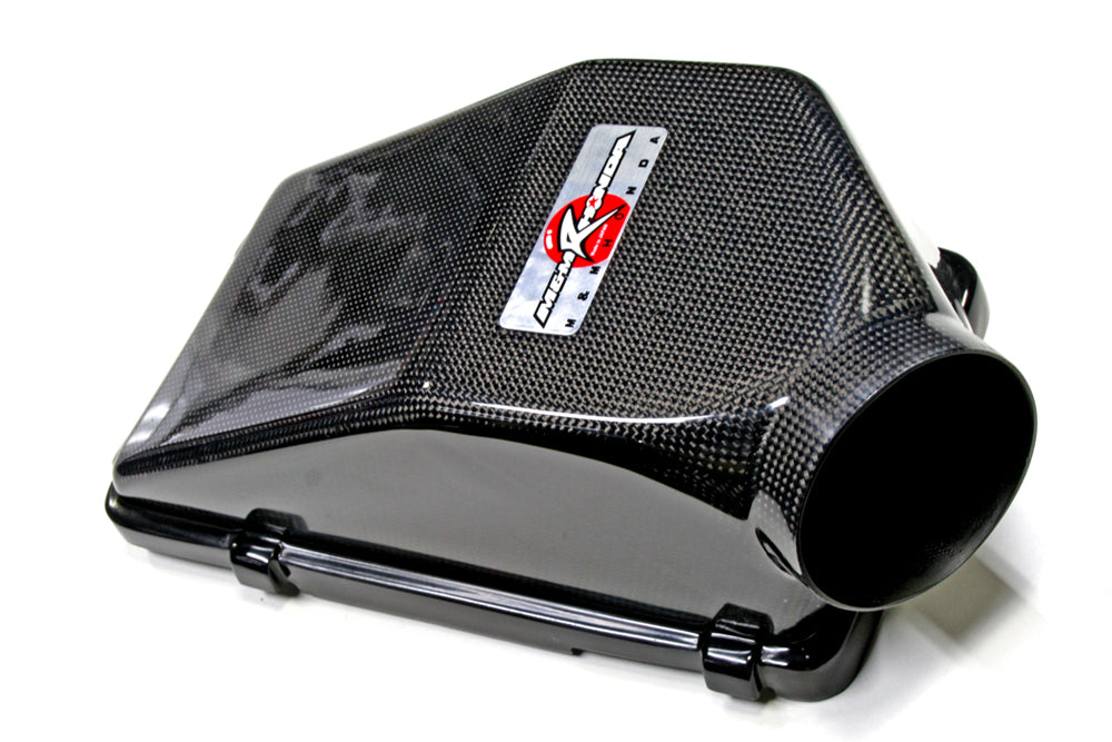 M&M HONDA SUPER CARBON AIR BOX FOR CIVIC FD2 00405-FD2-M001 - Black Hawk Japan