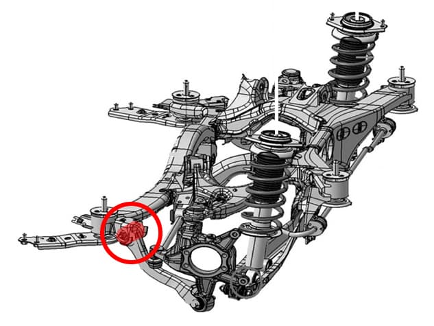 REVOLUTION REAR TRAILING ARM PILLOW BUSH FOR TOYOTA GR86 ZN8 SUBAUR BRZ ZD8 RZN8-RTAP