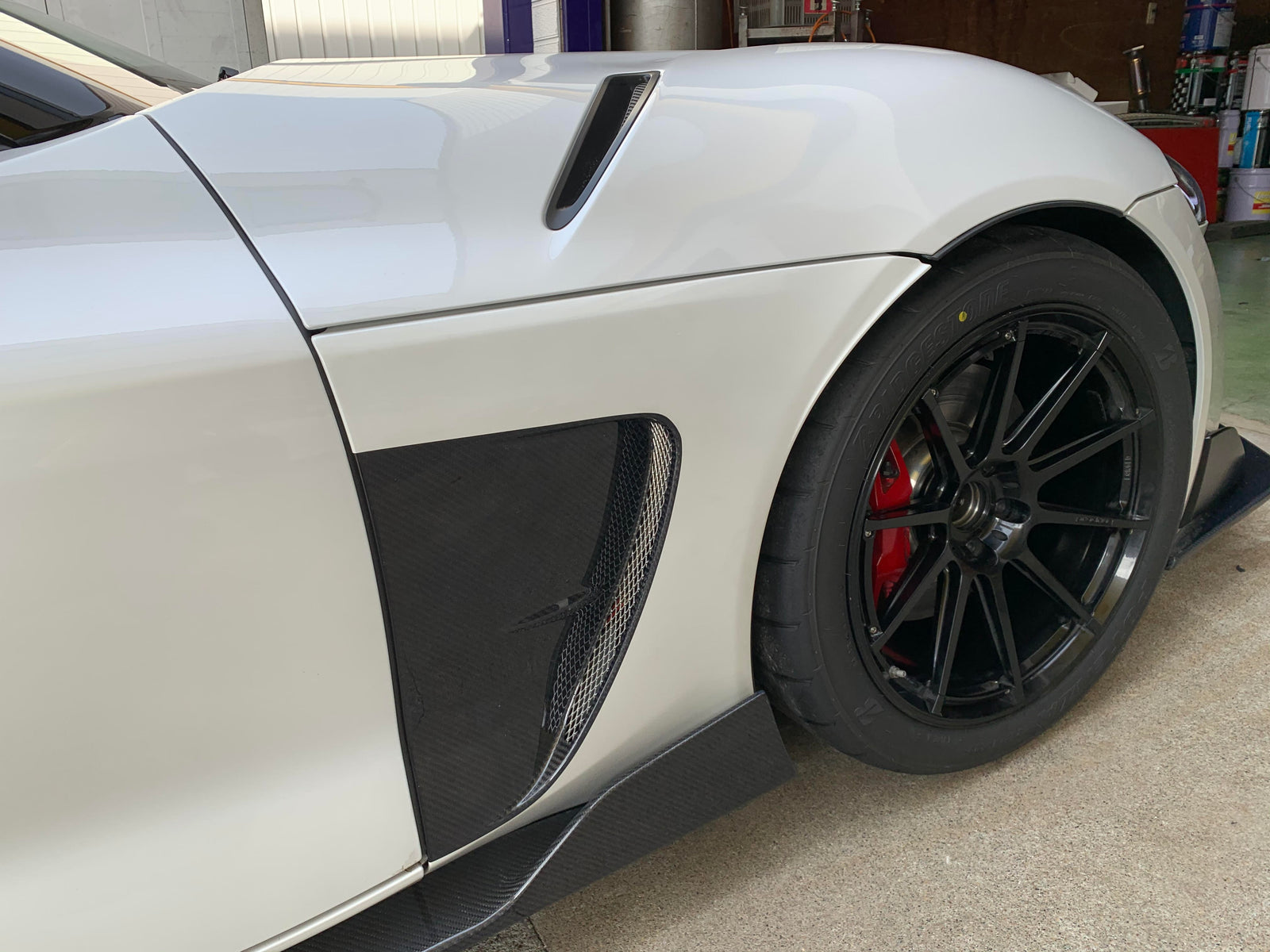REVOLUTION FRONT FENDER FRP FOR TOYOTA SUPRA A90 A90-FF-FRP