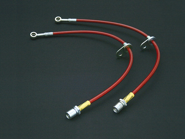 REVOLUTION STAINLESS MESH BRAKE LINE FRONT FOR TOYOTA 86 SUBARU BRZ ZN6 ZC6 RZN6-SBFGT