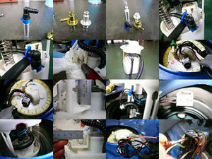 REVOLUTION TWIN PUMP COLLECTOR KIT FOR MAZDA RX-8 SE3P RSE3-TPC
