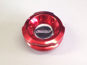 REVOLUTION OIL FILLER CAP SCREW TYPE RED FOR MAZDA RX-8 SE3P RSE3-OFCS-RED
