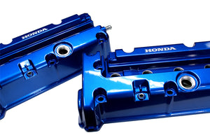 M&M HONDA K20A BLUE HEAD COVER FOR CIVIC EP3 100 110 120 00010-EP3-BHC01